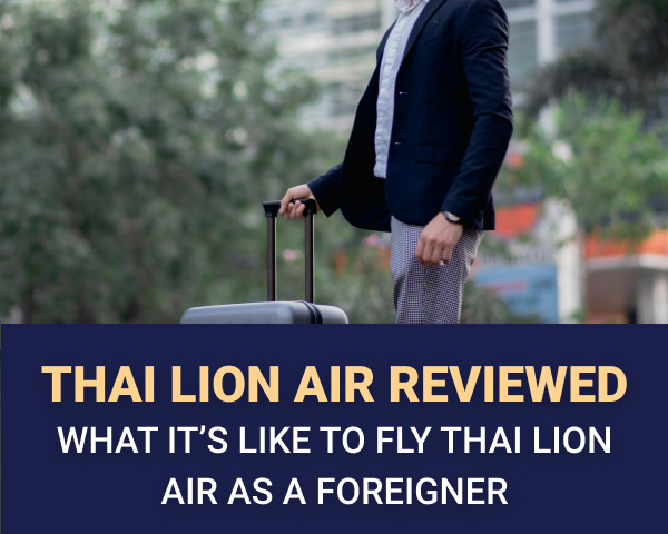My experience flying thai lion air