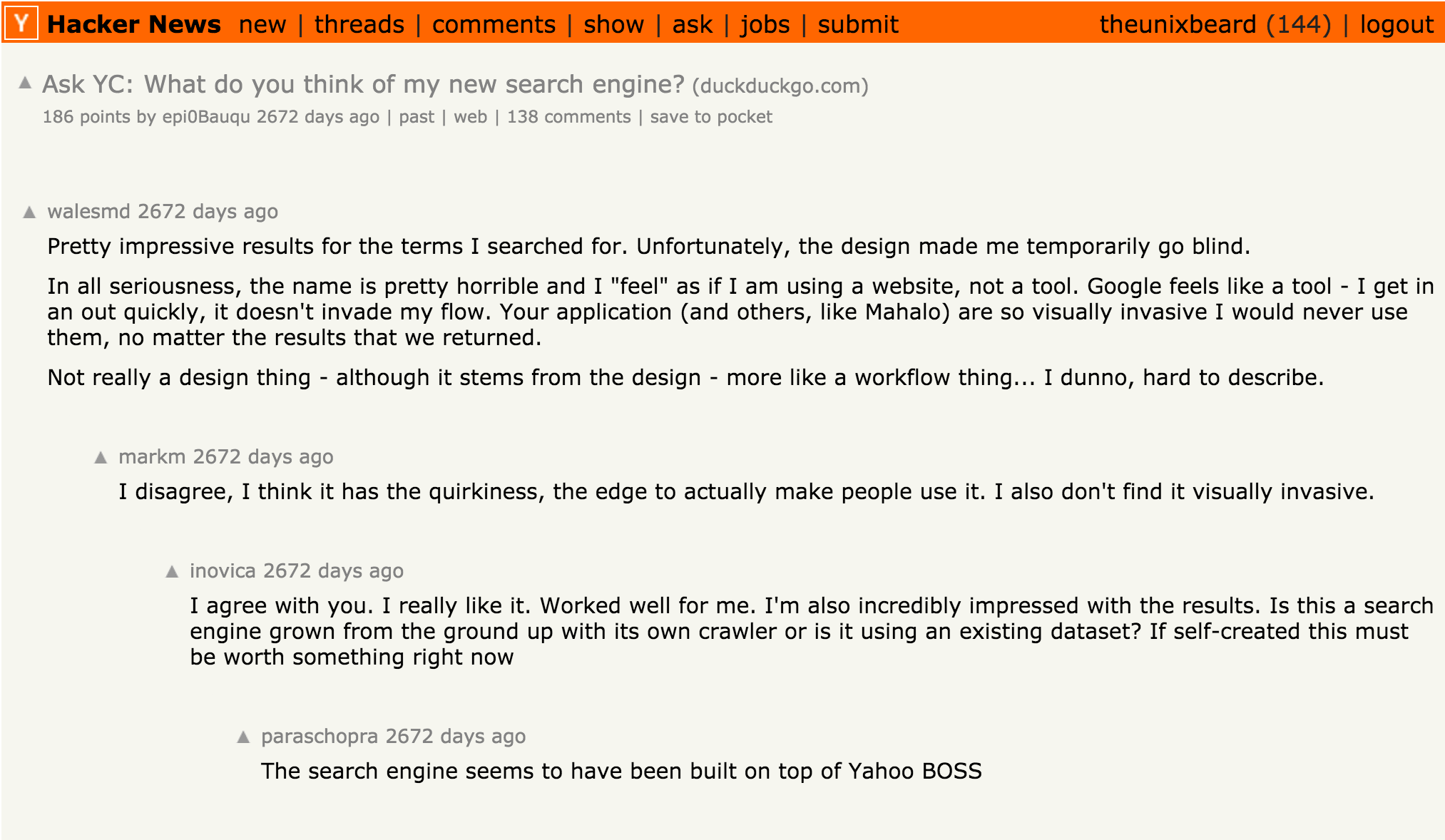 How to view a hacker news commenters oldest posts